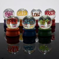 Ligorano, Reese Deadly Sins Snow Globes, Set of 7 - Sold for $2,625 on 05-15-2021 (Lot 298).jpg